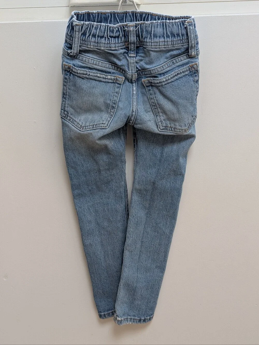 2 Pairs Of GAP Denim Boys Pull On Stretch Slim. Jeans XS 4-5 Years